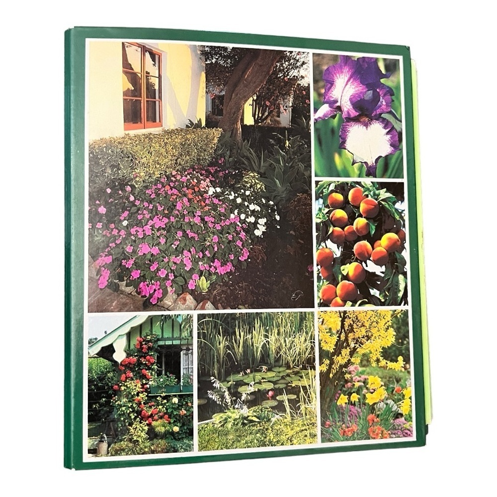 Vintage‎ The Practical Gardener 2 Ring Binder with Cards